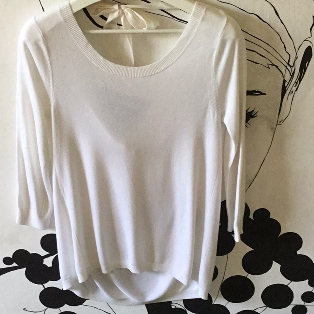 Club Monaco White Summer Top